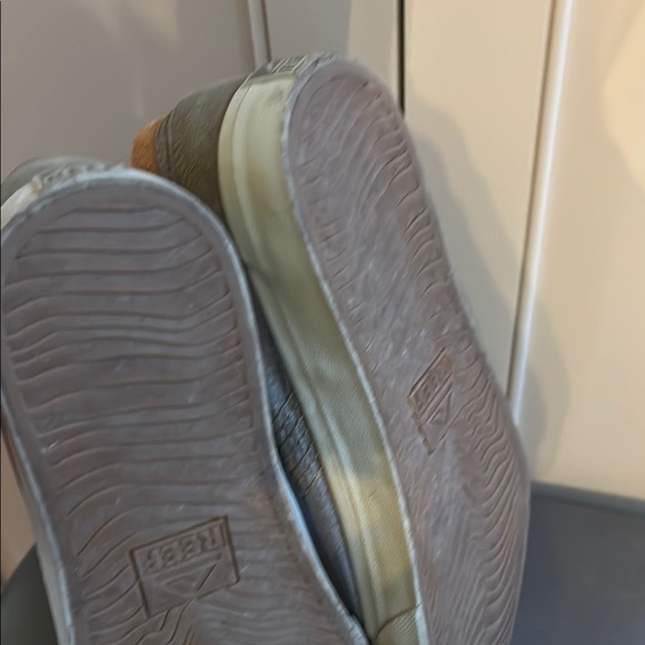 Reef Ridge TX Men's Shoes Grey 9 M Canvas Low Top Skateboard RF003145 Sneakers - Picture 6 of 8